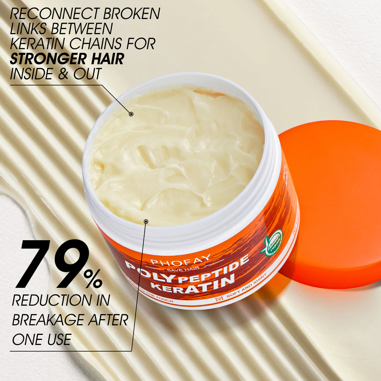 PHOFAY POLY KERATIN BURNT HAIR RESTORATION CREAM