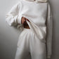 Women's Casual Hooded Sweater Two-piece Suit Clothes Hoodie Tracksuit