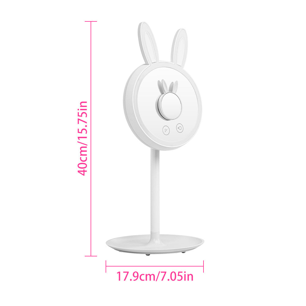 Rabbit Mirror White