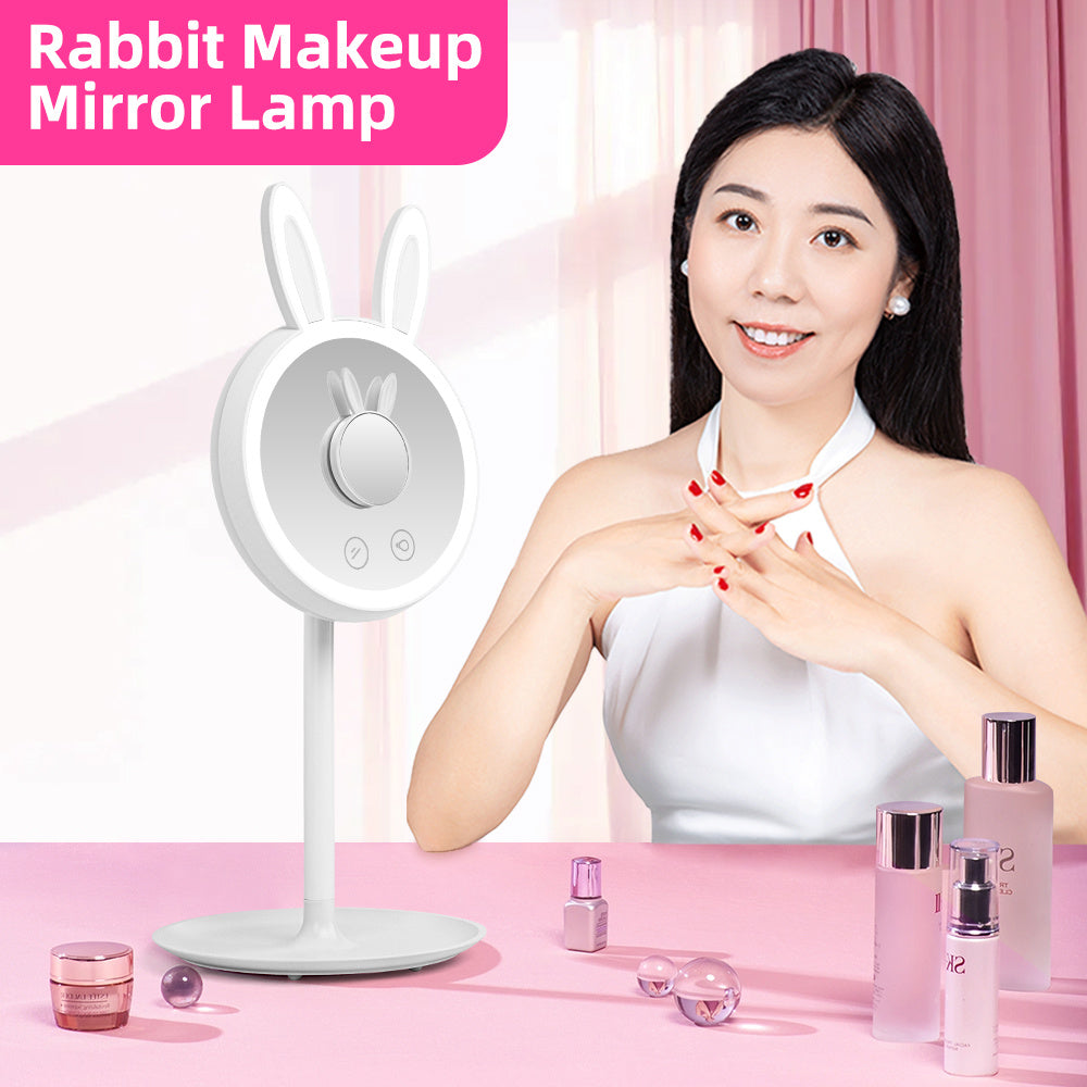 Rabbit Mirror White