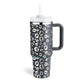 40oz Straw Coffee Mug With Handle Portable Car Stainless Steel Water Bottle Large Capacity Travel Bisphenol A Free Mug