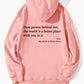 Dear Person Behind Me,the World Is A Better Place,with You In It,love,the Person In Front Of You,Women's Plush Letter Printed Kangaroo Pocket Drawstring Printed Hoodie Unisex Trendy Hoodies